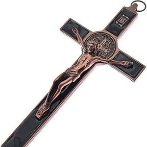 Jesus Christ Vintage Wall Hanging Cross 19.5x9.5cm